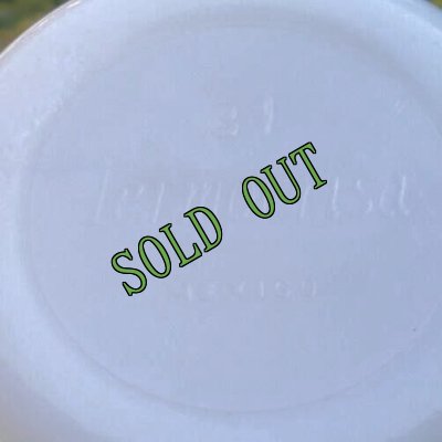 画像4: sold ターモクリサ/ダイナウェア　ミルクグラス　カスタードカップ　AS IS