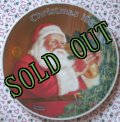 sold Norman Rockwell, Christmas Plate, 1987 Santa's Golden Gift