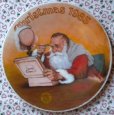 画像1: sold Norman Rockwell, Christmas Plate, 1985 Grandpa Plays Santa (1)