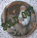 sold Norman Rockwell, Christmas Plate, 1984 Santa in his Waokshop