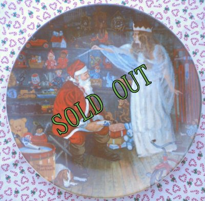 画像1: sold Norman Rockwell, Christmas Plate, 1979 The Snow Queen