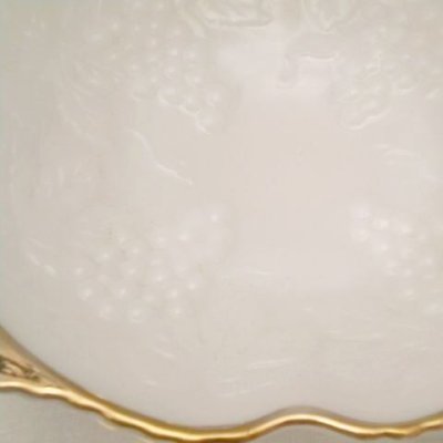 画像4: アンカーホッキング　ミルクグラス　グレープ　ゴールドトリム・レリッシュトレー