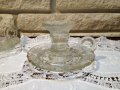＊ClearGlass CandleHolder w/handle