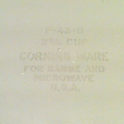 画像5: コーニングウェア　ブルーコーンフラワー　プティパン（ミニキャセロール）650ml / 22オンス/ 2 3/4カップ