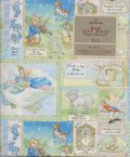 Vintage Hallmark Wrapping Paper For Baby mothergoose, 2 Sheets