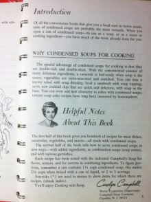 他の写真1: sold キャンベル　クックブック　スープでお料理　1950-1960年代