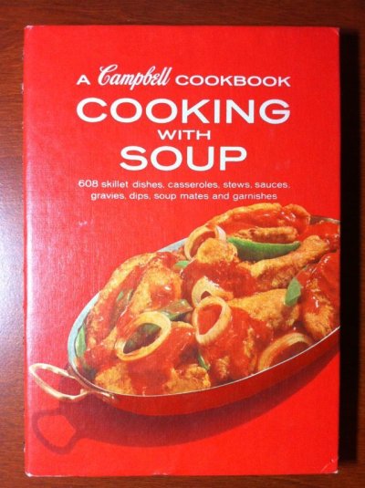 画像1: A Campbell Cook Book, Cooking with Soup from the 1950's or early 1960s