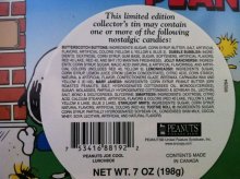 他の写真2: スヌーピー ジョー・クール 新品未開封ランチ缶ボックス（お菓子入り 1998年
