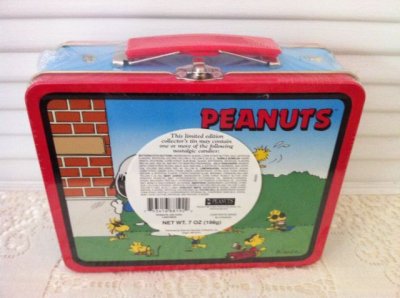 画像2: スヌーピー ジョー・クール 新品未開封ランチ缶ボックス（お菓子入り 1998年