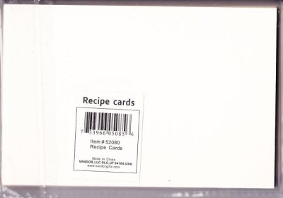 画像2: 新品未使用レシピ用カード（29枚）　1950年代風 意味深ユーモア「ストロングコーヒー」