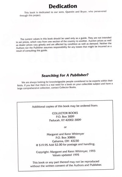 画像5: コレクターズ・エンサイクロペディア・オブ・チルドレンズ・ディッシュ　1993年刊行（1995年価格改定版）ハードカバー