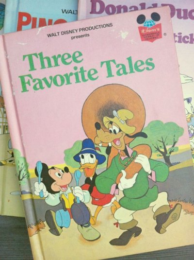 画像1: 洋書　ディズニー絵本　お気に入りのお話３つ　1975年作 ハードカバー　ランダムハウス（ニューヨーク）刊