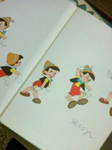 他の写真1: 洋書　ディズニー絵本　ピノキオ　1973年作 ハードカバー　ランダムハウス（ニューヨーク）刊B