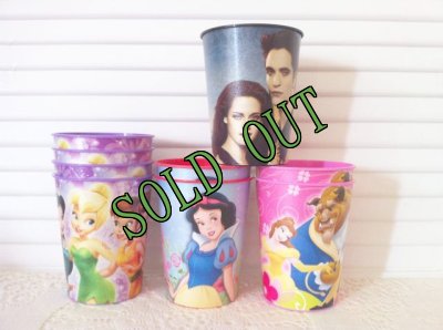 画像1: sold Brand New, Hallmark, Plastic Party Cups  (Disney / Twilight)