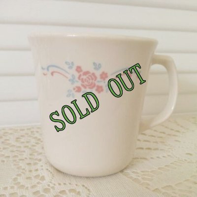 画像1: sold コーニング　マグ　モーブローズ（ベージュ）