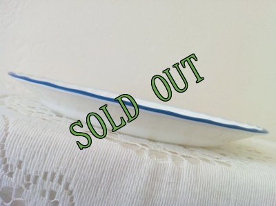 画像5: sold コレール（コーニング社）ブルー・ベルベット　新品サラダプレート　タグ付　1997〜2006年