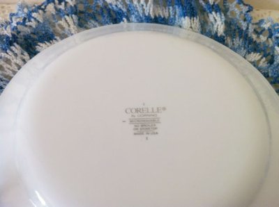 画像5: コレール（コーニング社）ブルー・ベルベット　サラダプレート 1997〜2006年