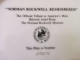 画像3: ノーマン・ロックウェル　1979年ノーマン・ロックウェル・ミュージアム限定エディション記念プレート（自画像） (3)