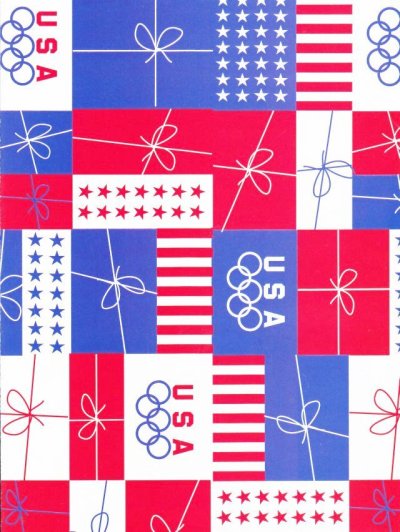 画像1: Wrapping Paper, Olympic USA