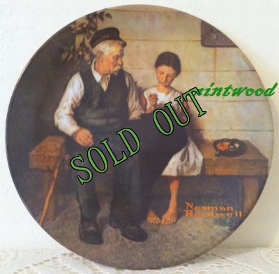 画像1: sold Norman Rockwell, Plate, 1979 The Lighthouse Keeper's Daughter