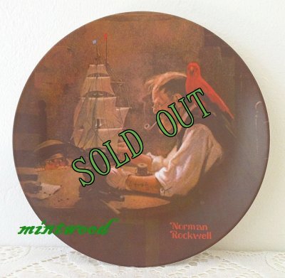 画像1: sold Norman Rockwell, Plate, 1980, The Ship Builder