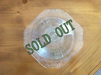 画像3: sold Indiana Glass, Madrid, Crystal, Round Covered Butter Dish
