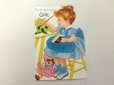 画像2: sold Vintage Girl's Birthday Card / Used NORCROSS INC. (2)