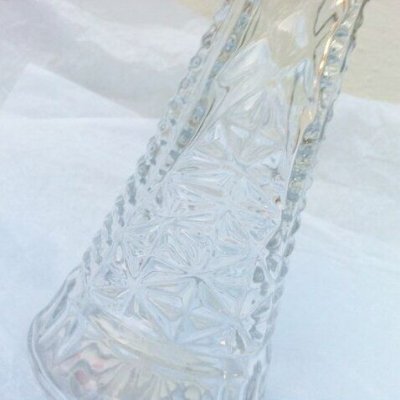 画像3: アンカーホッキング　クリアグラス花瓶　スター＆バー