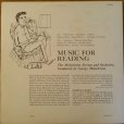 画像4: LP Music For Reading  (RCA Victor ) (4)