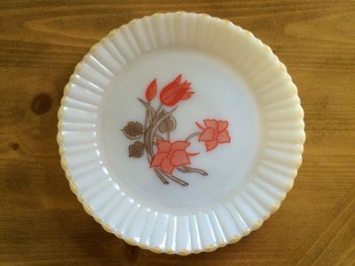 画像1: ターモクリサ（メキシコ）花柄モナーク・ペタルウェア ディナー皿