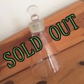 sold ビンテージパイレックス　三角フラスコ　密閉栓つき　500ml