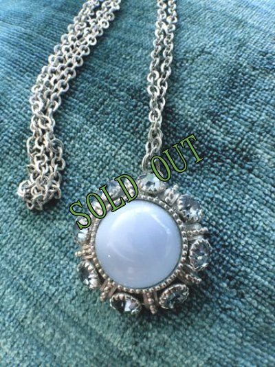 画像2: sold Avon Vintage Blue Moon Necklace 1970s'