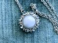 画像3: sold Avon Vintage Blue Moon Necklace 1970s' (3)