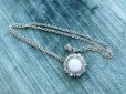 画像1: sold Avon Vintage Blue Moon Necklace 1970s' (1)