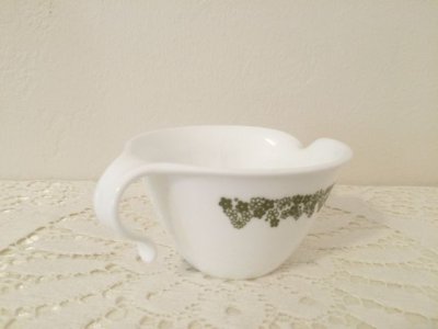 画像8: コレール (コーニング社）スプリングブロッサムクレイジーデイジー　オープンハンドルクリーマー