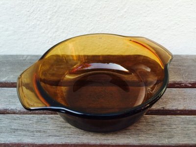 画像3: Fire King, Amber, Covered Small Casserole,12oz (350ml)