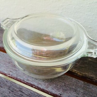 画像4: ＊パイレックス クリアーミニキャセロールディッシュ フタ付 型番018 10オンス（300ml）