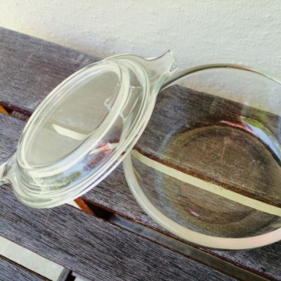 画像5: ＊パイレックス クリアーミニキャセロールディッシュ フタ付 型番018 10オンス（300ml）