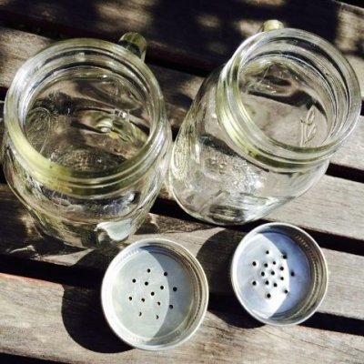 画像6: ボール　ビンテージ・メイソンジャー・マグ　スパイスシェイカー（ソルト&ペッパー）セット