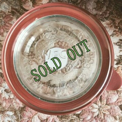 画像3: sold ウェック　キャニスター　フタ&ラバーバンド付き