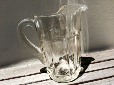 画像3: アンカーホッキング　ビンテージクリアガラス・ピッチャー