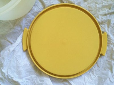 画像6: ビンテージ・タッパーウェア ケーキテイカー・キーパー（大）カーキイエロー