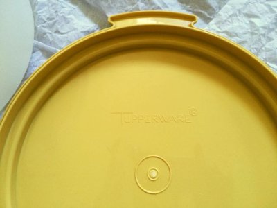 画像7: ビンテージ・タッパーウェア ケーキテイカー・キーパー（大）カーキイエロー