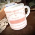 画像1: ＊フリーメイソン・スコティッシュライト　ミルクグラス　マグカップ　ピンク (1)