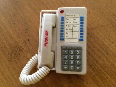 画像1: Kitchen Magnet, Push Phone