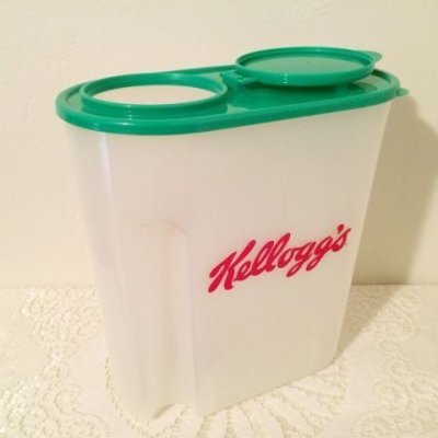 画像4: ケロッグ シリアル・コンテナー(大）緑　1996年　made in Taiwan