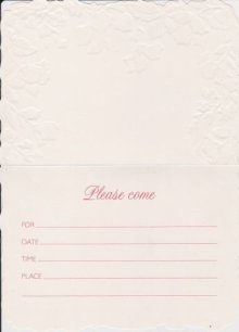 他の写真1: 8 Vintage Hallmark Invitation Cards, made in USA