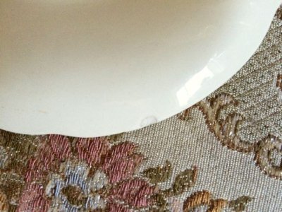 画像5: フランシスカン デザートローズ カップ＆ソーサー 1940年代 難有その3