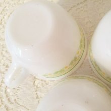 他の写真2: sold【限定奉仕品】パイレックス　ミルクグラス　フラーテーション　ぽってりカップ