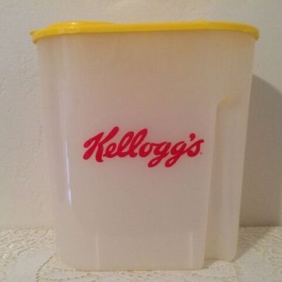 画像3: ケロッグ シリアル・コンテナー(大）黄　1996年　made in Taiwan